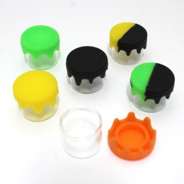 Silicone Cover Glass Container Small Size 