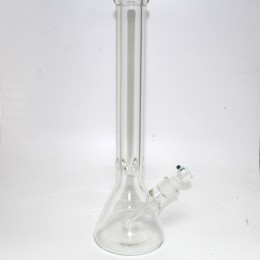 18'' 9 MM  Clear Beaker Water Pipe G-G