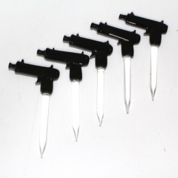 3'' Gun Shape Design Glass Dab Tool 
