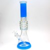 15.5'' Beaker Heavy Tube Color Step Design Heavy Duty Glass Water Pipe G-G 